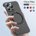 Phone Case For Apple iPhone 15 Pro Max Plus iPhone 14 Pro Max iPhone 13 Pro Max 12 11 Slim Case With Magsafe Ultra Thin Shockproof Solid Colored Carbon Fiber PC