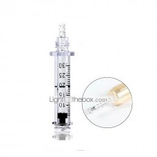 10PCS Syringes For 0.3ml Hyaluron Pen Needle Free Injection Mesotherapy Pen For Wrinkle Removal Lips Plump Cosmetology Facial Rejuvenation Tool Accessories