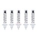 10PCS Syringes For 0.3ml Hyaluron Pen Needle Free Injection Mesotherapy Pen For Wrinkle Removal Lips Plump Cosmetology Facial Rejuvenation Tool Accessories