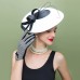 Women's Fascinators Pillbox Hat Cap Weddings Straw Fedora Vintage Sinamay Base Hats for Kentucky Derby Tea Party Horse Race Ladies Day Headpiece