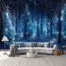 Forest Hanging Tapestry Wall Art Large Tapestry Mural Decor Photograph Backdrop Blanket Curtain Home Bedroom Living Room Decoration