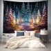 Forest Hanging Tapestry Wall Art Large Tapestry Mural Decor Photograph Backdrop Blanket Curtain Home Bedroom Living Room Decoration