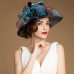 Flax / Silk / Organza Kentucky Derby Hat / Hats / Headwear with Floral 1pc Special Occasion / Casual / Tea Party Headpiece