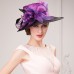 Flax / Silk / Organza Kentucky Derby Hat / Hats / Headwear with Floral 1pc Special Occasion / Casual / Tea Party Headpiece