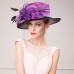 Flax / Silk / Organza Kentucky Derby Hat / Hats / Headwear with Floral 1pc Special Occasion / Casual / Tea Party Headpiece