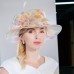 Flax / Silk / Organza Kentucky Derby Hat / Hats / Headwear with Floral 1pc Special Occasion / Casual / Tea Party Headpiece