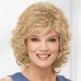 Long Color Me Beautiful WhisperLite Wig Long Soft Wispy Layers with Sides Brushed Forward Or Back For A Natural Look / Multi-tonal Shades of Blonde Silver Brown and Red