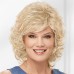 Long Color Me Beautiful WhisperLite Wig Long Soft Wispy Layers with Sides Brushed Forward Or Back For A Natural Look / Multi-tonal Shades of Blonde Silver Brown and Red