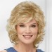 Long Color Me Beautiful WhisperLite Wig Long Soft Wispy Layers with Sides Brushed Forward Or Back For A Natural Look / Multi-tonal Shades of Blonde Silver Brown and Red