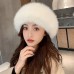 Hats Headwear Acrylic / Cotton Bowler / Cloche Hat Fedora Hat Casual Holiday Luxury Elegant With Pure Color Splicing Headpiece Headwear