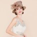 Vintage Style Elegant & Luxurious Organza Hats with Bowknot / Feathers / Fur / Flower 1PC Kentucky Derby / Horse Race / Ladies Day Headpiece