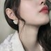 Women's Pearl Stud Earrings Fine Jewelry Classic Precious Cute Stylish Earrings Jewelry Golden For Wedding Party 1 Pair