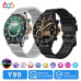 696 Y99 Smart Watch 1.43 inch Smartwatch Fitness Running Watch Bluetooth Pedometer Call Reminder Sleep Tracker Compatible with Android iOS Men Hands-Free Calls Message Reminder IP 67 44mm Watch Case