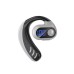 Painless Wear Business Bluetooth 5.2 Earphone Open Ear Single Ear Earhook Wireless Headphone Noise Cancelling Stereo Headset Handsfree Sports Earbuds with Power LED Digital Display