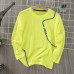 Kids Boys Quick-drying T shirt Tee Solid Color Letter Long Sleeve Crewneck Children Top School Cool Daily Spring Fall White 7-13 Years