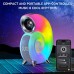 Conch Smart Night Lamp Alarm Clock RGB Colorful Music Light Creative Bluetooth Audio APP Control Wake Up Sleep USB Beside Lamp