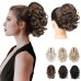 Short Ponytail Extension Classic Loose Curly Wavy Claw Clip Pony tails Hair Extensions HP001 Hairpieces for Women