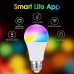 E26 Tuya Smart LED Bulb A19 Alexa Voice Control Dimming and Coloring WiFi A70 Bulb Light RGBCW 9W15W