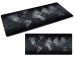 Large Popular Map Black Gaming writingMouse Pad back to school gift office Non-Slip Base Water Resist Keyboard Pad Desk Mat