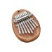 8-Tone Thumb Piano Mini Kalimba Finger Piano Crystal Kalimba Thumb Piano Small Instrument