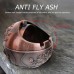 Ashtray Smoking Windproof Vintage Lid Ornament, Retro Cigarette Metal Decorative, Gadgets Cigarettes Table Outdoor Cigar Indoor Ashtrays