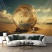 Desert Crystal Ball Hanging Tapestry Wall Art Large Tapestry Mural Decor Photograph Backdrop Blanket Curtain Home Bedroom Living Room Decoration