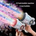 1pc Bubble Machine For Toddlers 32 Hole Light Up Bubble Maker For Kids Automatic Bubble Blower Bubble Blaster Summer Outdoor Toys Birthday Party Favor Gift