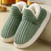 Waterproof Furry Slippers Indoor Men Women Cotton Shoes Unisex Soft Warm Plush Ankle Snow Boots Winter Home Slippers