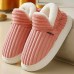 Waterproof Furry Slippers Indoor Men Women Cotton Shoes Unisex Soft Warm Plush Ankle Snow Boots Winter Home Slippers