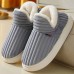 Waterproof Furry Slippers Indoor Men Women Cotton Shoes Unisex Soft Warm Plush Ankle Snow Boots Winter Home Slippers