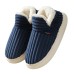 Waterproof Furry Slippers Indoor Men Women Cotton Shoes Unisex Soft Warm Plush Ankle Snow Boots Winter Home Slippers