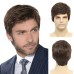 Men's Wigs Short Grey Wig Heat Resistant Synthetic Layered Natural Hair Cosplay Costume Halloween Wigs for Men Male Guy