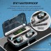 TWS True Wireless Earbuds Bluetooth Hifi Stereo Touch Control Earphone With Magnetic Switch Large Capcity Charging Box Power Bank LED Digital Display Headset For Sport Fitness Music