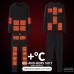 22 Areas Winter Women's Men's Thermal Fleece Heated Jacket Vest Heated Underwear USB Electric Heating Clothing Ski Pants Suit