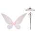 Butterfly fairy wings Children Angel Fairy Magic stick Holiday party decoration set Halloween show props