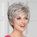 Classic Short Wig with Enviable Volume and Textured Layers / Multi-Tonal Shades of Blonde