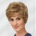 Classic Short Wig with Enviable Volume and Textured Layers / Multi-Tonal Shades of Blonde