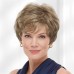 Classic Short Wig with Enviable Volume and Textured Layers / Multi-Tonal Shades of Blonde