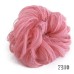 european and american style wig hair ring ball head female simulation wig hair accessories natural flower bud head wig hair bag factory wholesale