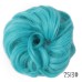 european and american style wig hair ring ball head female simulation wig hair accessories natural flower bud head wig hair bag factory wholesale