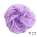 european and american style wig hair ring ball head female simulation wig hair accessories natural flower bud head wig hair bag factory wholesale