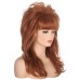 80s Women Peggy Bundy Beehive Wig Long Wavy Ginger Bouffant Synthetic Hair wigs for Married Housewife Big Red Vintage Costume Cosplay Halloween Party