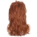 80s Women Peggy Bundy Beehive Wig Long Wavy Ginger Bouffant Synthetic Hair wigs for Married Housewife Big Red Vintage Costume Cosplay Halloween Party