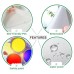 Birds Flowers Toilet Seat Lid Stickers Self-Adhesive Bathroom Wall Sticker Floral Birds Butterfly Toilet Seat Decals DIY Removable Waterproof Toilet Sticker for Bathroom Cistern Decor