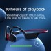 Bone Conduction Earphones Bluetooth Wireless IPX8 Waterproof MP3 Player Hifi Ear-hook Headphone With Mic & 32GB Memory Headset For Swimming