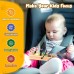 Montessori Busy Board For Toddlers With 8 LED Light Switches Sensory Toy Light Switch Toy Travel Toy For Babies And Toddlers Over 1 Years Old