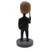 Trumpinator Bobblehead - I'll Be Back in 2024, Trumpinator Bobblehead Stands, Christmas Decor Xmas Gift