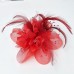 Elegant Feather Net Fascinators Hats with Feathers Fur Floral 1PC Special Occasion Kentucky Derby Horse Race Ladies Day Headpiece