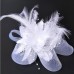 Elegant Feather Net Fascinators Hats with Feathers Fur Floral 1PC Special Occasion Kentucky Derby Horse Race Ladies Day Headpiece