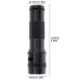 LED Flashlight Emergency Handheld Flashlight 10 Colors for Outdoor Camping